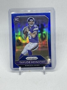 2015 Panini Prizm Football Taylor Heinicke #288 Blue Prizm Rookie Vikings