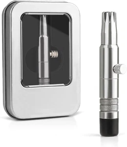 Manual Nose Hair Trimmer for Men, Battery-Free, Stainless Steel Hair Remover - Picture 1 of 12