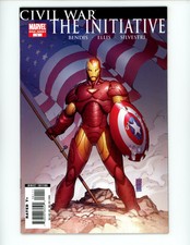 Civil War Initiative #1 2007 NM- one-shot all new IRON MAN OMEGA FLIGHT