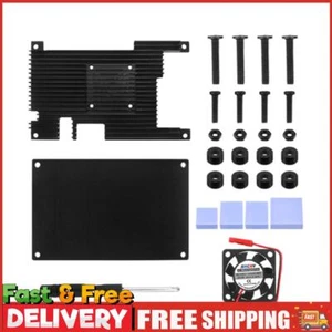 Aluminum Alloy Cooling Radiator Replacement Heatsink Fan Shell for Orange Pi 5 - Afbeelding 1 van 12