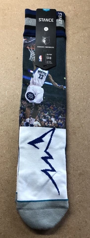 Stance Minnesota Timberwolves Andrew Wiggins Men’s Crew Socks Size L 9-12 Cover