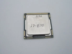 Intel Core i7-870 4 Cores 8 Threads 2.93GHz LGA 1156 CPU - Picture 1 of 2