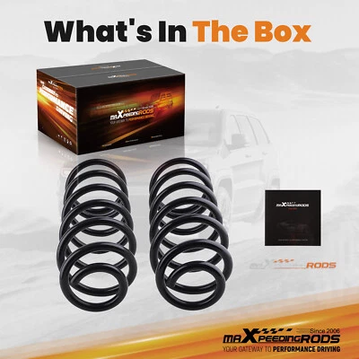 3" Front Lowering Coil Springs Drop Kit For Dodge Dakota Durango 2WD 1997-2004 - Image 1 of 4