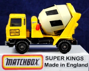 Matchbox Super-Kings K-26 BEDFORD TM Cement Truck in McAlpine& Sons Livery - Picture 1 of 12