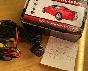 Car Rearview Camera 170 Wide Angle LLD Sensor Reversing Parking Camera 12VDC - Picture 1 of 4