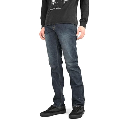 Jeans Volcom Solver De Corte Recto - Nuevo Azul Vintage (AW25) - Imagen 1 de 4