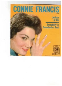 Connie Francis POP ROCK 45 (MGM K12899) Everybody's Somebody's Fool/Jealous NM- - Bild 1 von 4