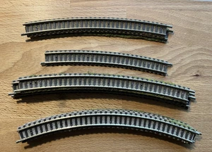 FLEISCHMANN 9125-9130 - N-PICOLO - 10 x RAILS COURBES VARIABLES -  (AD-N3074B) - Imagen 1 de 7