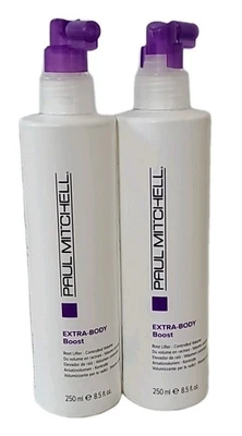 (2) PAUL MITCHELL EXTRA BODY Daily Boost Root Lifter AEROSOL VOLUMINIZADOR 8,5 FlOz Foto 1 de 4