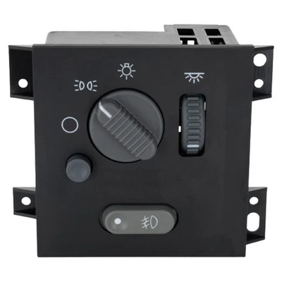 Interruptor de faros para GMC Jimmy 1998-2001 | negro/gris | rectangular | tipo hoja Foto 1 de 4