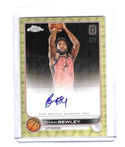 RYAN BEWLEY 2022/23 TOPPS CHROME #1/1 SUPERFRACTOR AUTOGRAPH AUTO - Bild 1 von 2