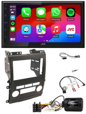 JVC Bluetooth USB Lenkrad 2DIN DAB Autoradio für Nissan Xterra 2009-2011 - Bild 1 von 4