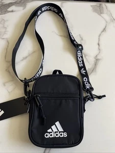 Neu adidas Designer Crossbody Pack Gym Travel Street Style Schultertasche schwarz - Bild 1 von 10