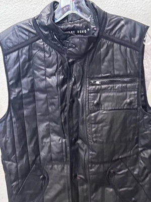 Marc Ecko Puffy SWEATER VEST Small S  - Image 1 of 4