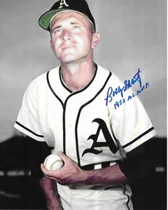 BOBBY SHANTZ '52 AL MVP handsigniertes signed 8 x 10 Foto Philadelphia A's COA - Bild 1 von 1