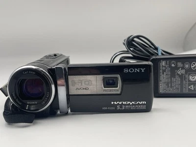 SONY Handycam HDR-PJ200E PROJECTOR CAMCORDER HD VIDEO CAMERA - Image 1 of 4
