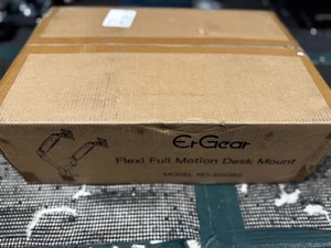 ER Gear EGDS2 Flexi Full Motion Desk Mount In Box - Afbeelding 1 van 1