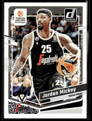 L56,720 - 2023-24 Donruss Евролига пресс доказательство фиолетовый #89 Джордан Микки /249 - Изображение 1 из 2