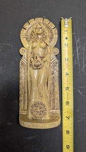 CUITING Brigit Celtic Fire Goddess Resin Statue - Irish Pagan Deity Witchcraft - Bild 1 von 5