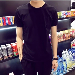 Men's Lightweight Polyester Oversized T Shirt Casual Spring Summer Style - Picture 1 of 20