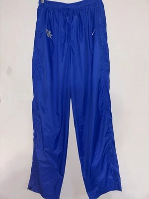 Vintage Kentucky Wildcats Track Pants Mens L Blue Nike Performance Nylon NCAA - Image 1 of 4