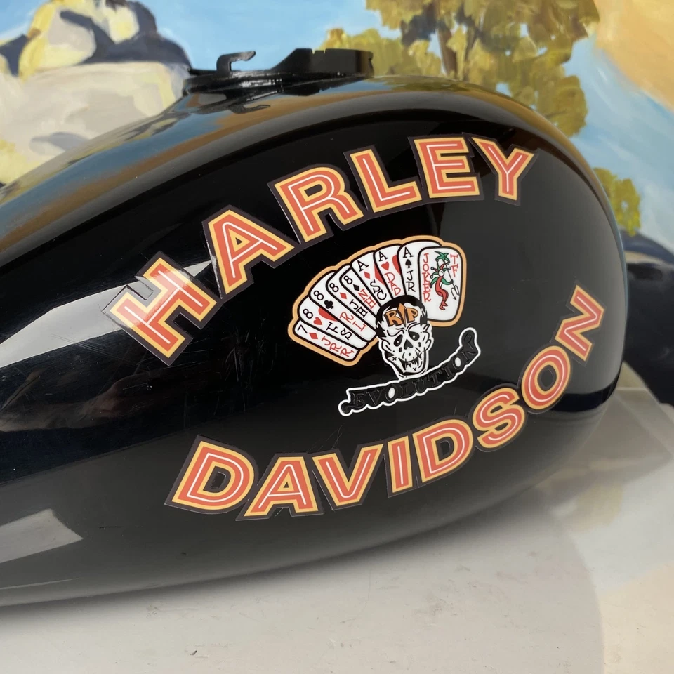 Harley Davidson And The Marlboro Man - Наклейки Наклейки Бензобак КОМПЛЕКТ | FXR - Изображение 1 из 4