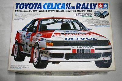 Tamiya 1/10 Toyota Celica GT-Four RC Rally Car Early Model Rare - Image 1 of 4