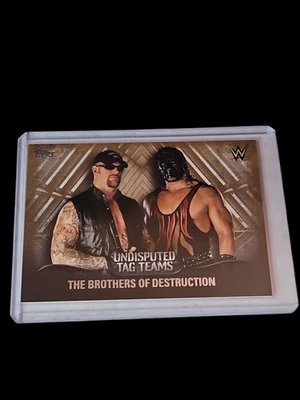 🔥2016 Topps WWE Undisputed Tag Teams Bronze 48/99 The Brothers of Destruction  - Image 1 of 2