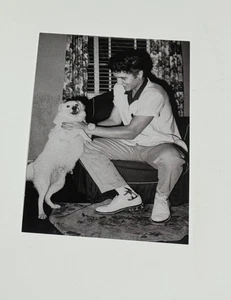 Foto auténtica rara de Elvis Presley Memphis 1957 en casa + certificado Jat - Imagen 1 de 3