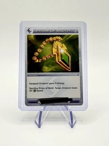 Tarjeta de juego caótico 2008 Prism of Sloth 150/222 Battlegear - Imagen 1 de 3