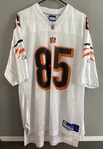 Reebok NFL Bengals #85 Chad Johnson On Field Jersey, Size XL, Preowned - Picture 1 of 8