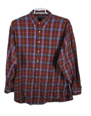 Daniel Cremieux Men's XL  Multicolor Flannel Plaid Long Sleeve Shirt - Image 1 of 4