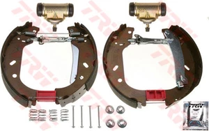 KIT GANASCE FRENO CON CILINDRETTI PEUGEOT EXPERT 1.9 TD - 2.0 HDI - Picture 1 of 1
