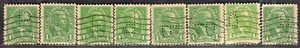 KANALZONE CZ BESITZ 1928/40 ACHT BRIEFMARKEN Sc. # 105 Gebrauchte Perfin "P" Ansehen!! - Bild 1 von 2
