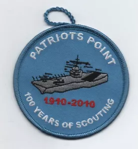 Patriots Point Patch, 100 BSA Anniv. (2010), Mint - Picture 1 of 1