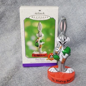 Bugs Bunny Looney Tunes Pressed Tin Keepsake 2000 Ornament Hallmark New - Picture 1 of 15