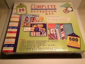 Westrim The Complete 12 x 12 Postbound Album Scrapbook Kit Factory Sealed - Picture 1 of 1
