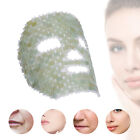 Naturalna jadeitowa maska na twarz przeciwstarzeniowa maska na twarz sen maska na oczy jasnozielona nowa