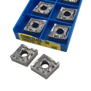 20pcs CNMG120408-HA CNMG432-HA H01 CNC Carbide Turning Insert Aluminum blade - Picture 1 of 2