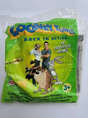 Wendy's 2003 Looney Tunes Back In Action Película Niños, Juguete Pato Lucas Foto 1 de 2