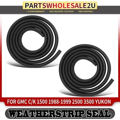Kit de sellado de resistencia para puerta delantera de 2 piezas para GMC C/K 1500 1988-1999 2500 3500 Yukon Foto 1 de 4