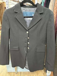ROMFH Black Dressage Jacket - NWT - Ladies 12 - Picture 1 of 4