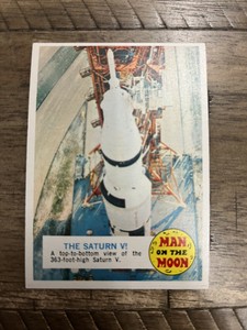 1969 Topps Man on the Moon Space Trading Card #39b / NM / Set Break