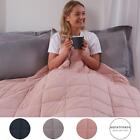 Couverture pondérée Brentfords thérapie sensorielle du sommeil anxiété enfants/adultes blush gris