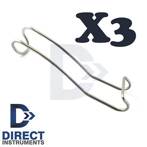 X3 Dental Sternberg Retractors Wire Cheek-Lip Labial Restorative Surgical Ortho - Picture 1 of 1