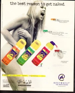 Vintage print ad advertisement BODY @ BEST reason to get naked Goo Goo Dolls 99 - Imagen 1 de 1