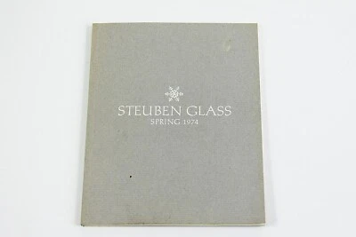 STEUBEN GLASS Spring 1974 Catalog with Prices — 第 1/2 张图片