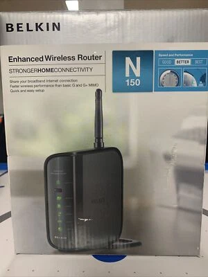 Belkin N150 150 Mbps 4-Port 10/100 Wireless N Router (F6D4230-4) - Image 1 of 4