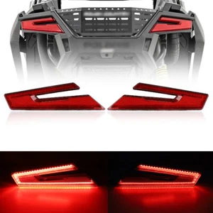 Paar Rear LED Rücklicht Rücklampe Bremslicht For Polaris RZR PRO XP /4 2020-2021 - Picture 1 of 6
