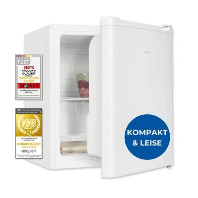 Exquisit Mini-Kühlschrank, Kühlschrank ohne Gefrierfach, KB505-V-040E weiss - Bild 1 von 4